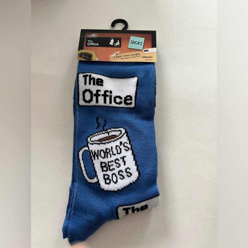 The Office Socks Fits Men’s Shoe Size 6-12